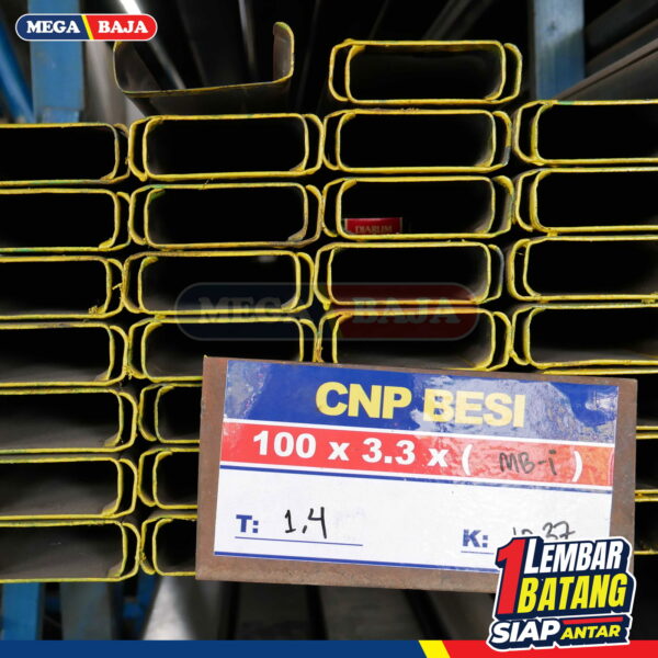 CNP Besi 75 mm x 32 mm x 6000 mm | Grade Biru