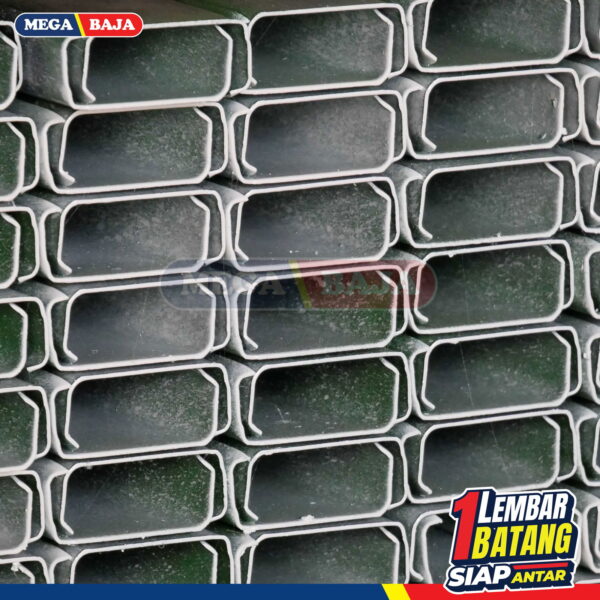 CNP Besi 90 mm x 33 mm x 6000 mm | Grade Biru Muda