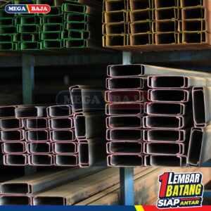 CNP Besi 95 mm x 47 mm x 6000 mm | Grade Hijau Muda