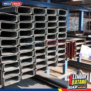 CNP Besi Cilegon Steel 100 mm x 50 mm x 6000 mm | Grade Orange