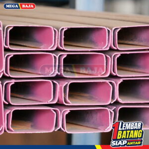 CNP Besi Cilegon Steel 100 mm x 50 mm x 6000 mm | Grade Merah
