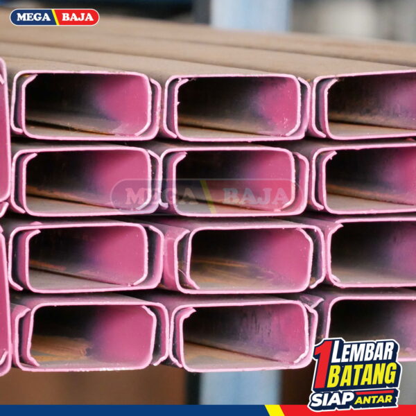 CNP Besi Cilegon Steel 100 mm x 50 mm x 6000 mm | Grade Merah