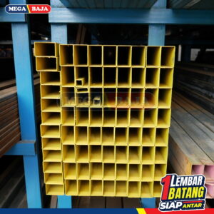 Hollo Galvanis SPINDO 40 mm X 60 mm X 6.000 mm | Grade Kuning
