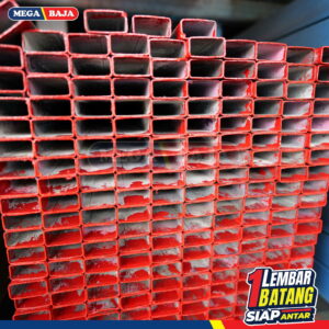 Hollo Hitam 35 mm X 35 mm X 6.000 mm | Grade Hijau