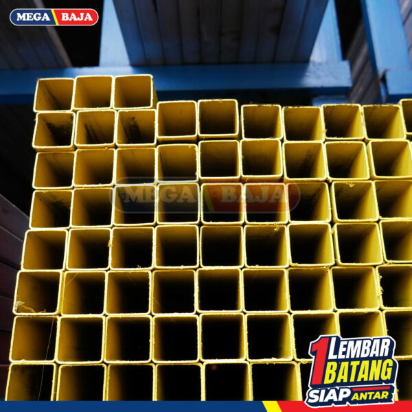 Hollo Galvanis 50 mm X 50 mm X 6.000 mm | Grade Biru