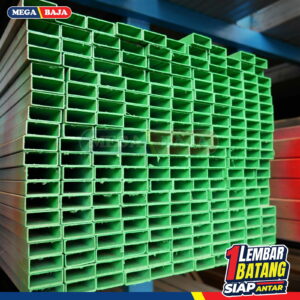 Hollo Galvanis 50 mm X 50 mm X 6.000 mm | 2,30 mm