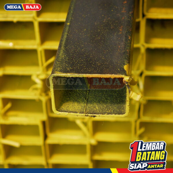 Hollo Hitam 35 mm X 55 mm X 6.000 mm | Grade Kuning