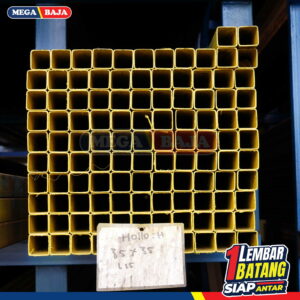 Hollo Hitam 35 x 35 x 6 Grade Hijau Muda