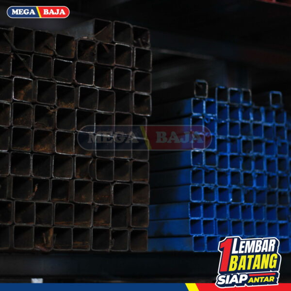 Hollo Hitam 40 mm X 40 mm X 6.000 mm | 2,50 mm