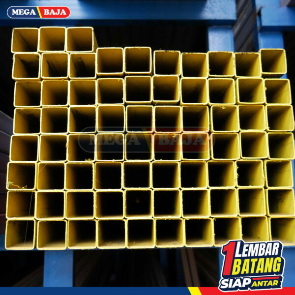 Hollo Galvanis 60 mm X 60 mm X 6.000 mm | 5,00 mm