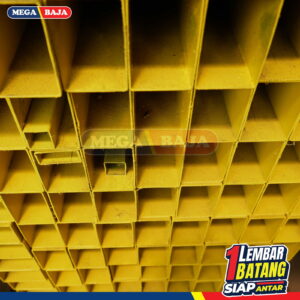 Hollo Galvanis 60 mm X 60 mm X 6.000 mm | Grade Ungu