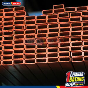 Hollo Galvanis 60 mm X 60 mm X 6.000 mm | Grade Hijau Muda