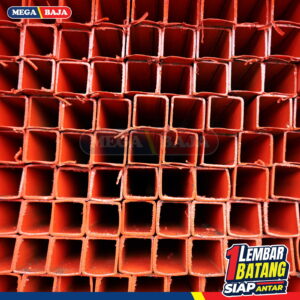 Hollo Hitam 40 mm X 40 mm X 6.000 mm | 6,00 mm