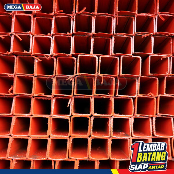 Hollo Hitam 40 mm X 40 mm X 6.000 mm | 6,00 mm