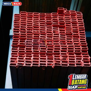 Hollo Hitam 40 mm X 40 mm X 6.000 mm | Grade Biru