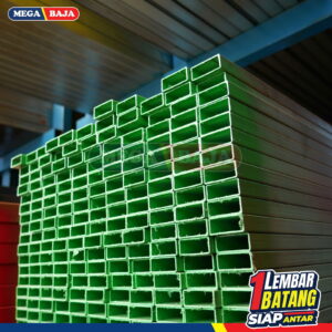 Hollo Galvanis 60 mm X 60 mm X 6.000 mm | Grade Merah