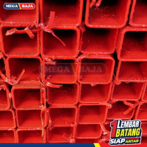 Hollo Hitam 40 mm X 40 mm X 6.000 mm | Grade Putih