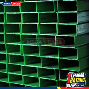 Hollo Hitam 40 mm X 60 mm X 6.000 mm | Grade Hijau Muda