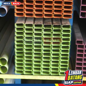 Hollo Hitam 40 x 40 x 6 Grade Hijau Muda