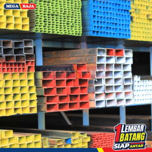 Hollo Galvanis SPINDO 20 mm X 20 mm X 6.000 mm | Grade Biru Muda