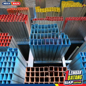 Hollo Hitam 40 x 40 x 6 Grade Kuning