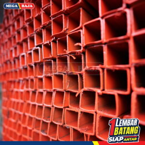Hollo Hitam 40 x 40 x 6 Grade Orange