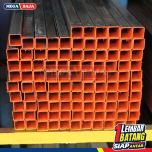Hollo Hitam 40 x 40 x 6 Grade Putih