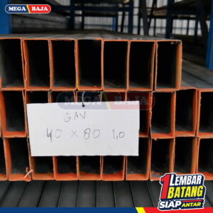 Hollo Galvanis SPINDO 35 mm X 35 mm X 6.000 mm | Grade Kuning