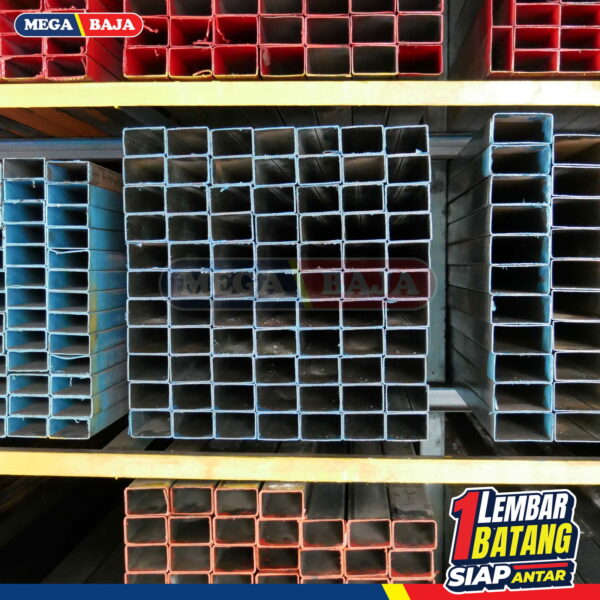 Hollo Galvanis SPINDO 40 mm X 40 mm X 6.000 mm | Grade Ungu