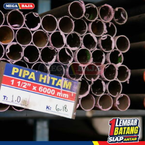 Pipa Hitam 1/2  x 6 | Grade Hijau