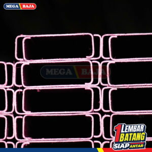 CNP Besi Cilegon Steel 125 mm x 47 mm x 6000 mm | Grade Putih