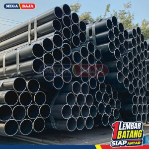 Pipa Hitam 1/2 x 6 | seamless SCH 40 *