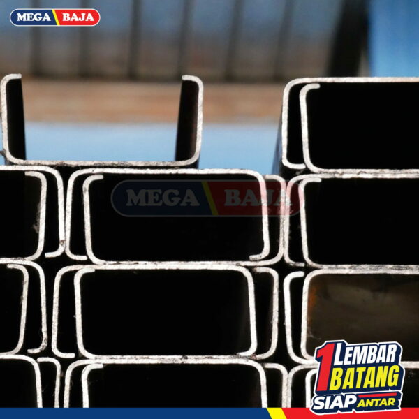 CNP Besi Cilegon Steel 125 mm x 47 mm x 6000 mm | Grade Ungu