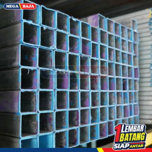 Hollo Galvanis SPINDO 50 mm X 50 mm X 6.000 mm | Grade Biru Muda