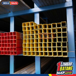 Hollo Galvanis SPINDO 50 mm X 50 mm X 6.000 mm | Grade Kuning