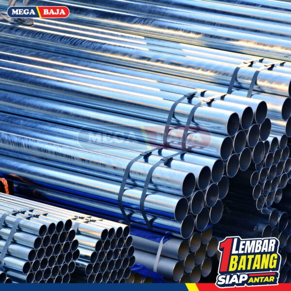 Pipa Galvanis 1 1/4  x 6 | Grade Kuning