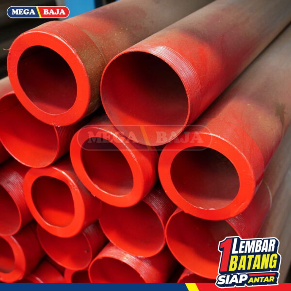 Pipa Galvanis 1 1/4  x 6 | Grade Merah