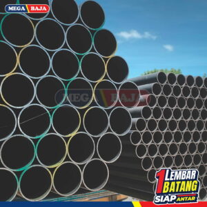 Pipa Hitam 14'x 6 | seamless SCH 40 *