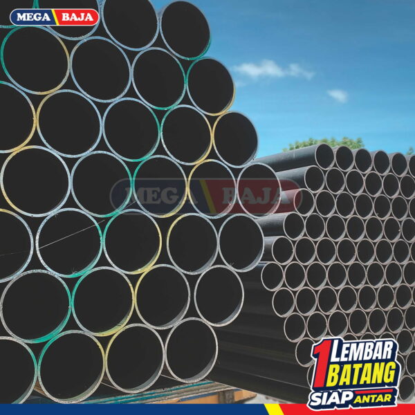 Pipa Hitam 14  x 6 | 6,00 mm