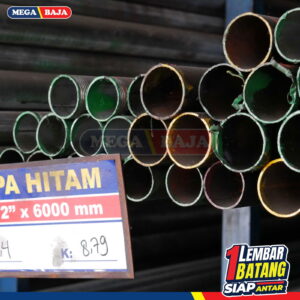 Pipa Hitam 2 1/2  x 6 | Grade Hijau Muda
