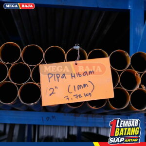 Pipa Hitam 2  x 6 | Grade Hijau Muda