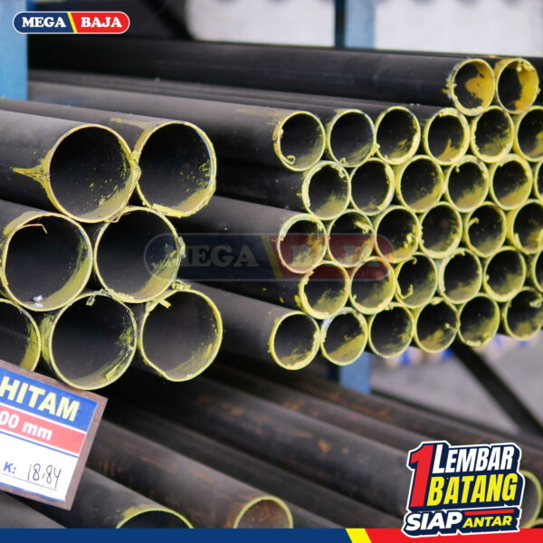 Pipa Hitam 24  x 6 | 6,35 mm