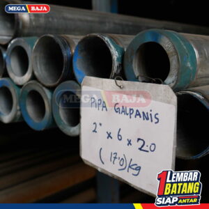 Pipa Galvanis 1/2  x 6 | Grade Hijau