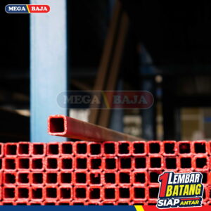 Hollo Hitam 50 mm X 100 mm X 6.000 mm | Grade Biru
