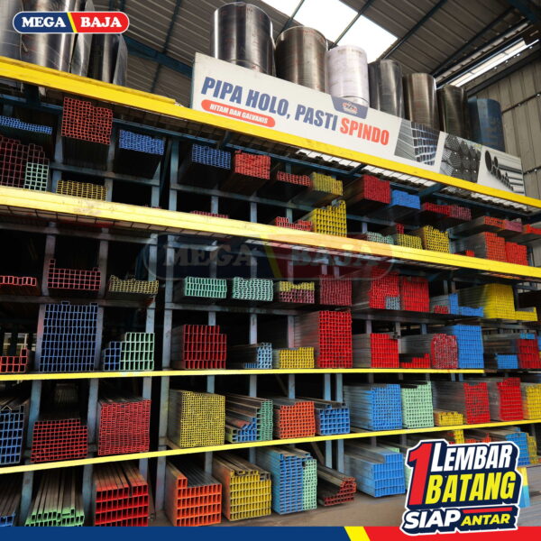 Hollo Hitam 50 mm X 100 mm X 6.000 mm | Grade Hijau