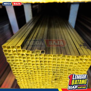 Hollo Hitam 50 mm X 100 mm X 6.000 mm | Grade Hijau Muda