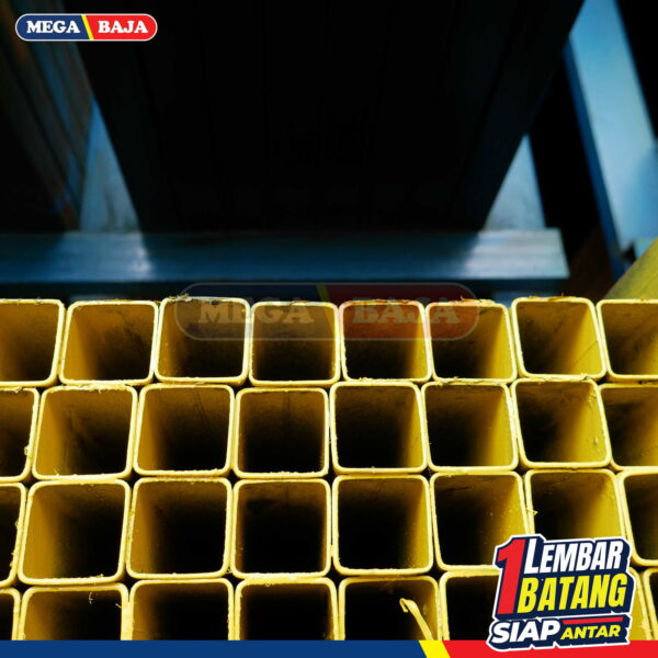 Hollo Hitam 50 mm X 50 mm X 6.000 mm | 6,00 mm