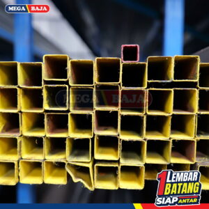 Hollo Hitam 50 mm X 50 mm X 6.000 mm | 2,50 mm