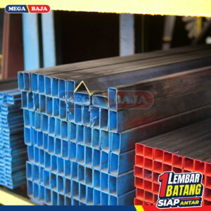 Hollo Hitam 50 mm X 50 mm X 6.000 mm | 2,50 mm
