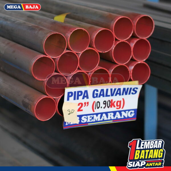 Pipa Galvanis 2  x 6 | 3,20 mm